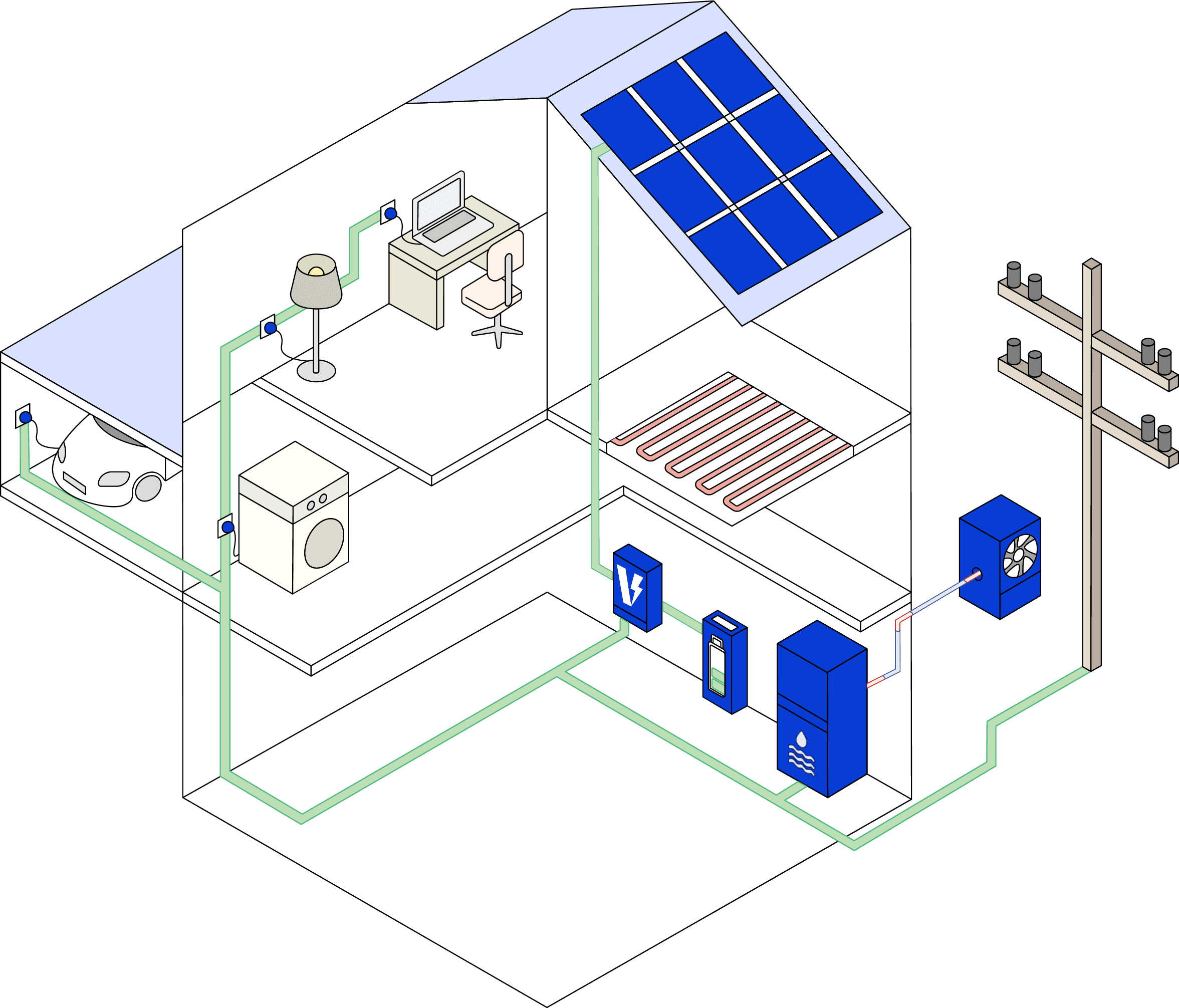 Blueprint of a house